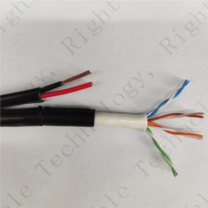 High Quality CAT5e With 2power For IP Camera
